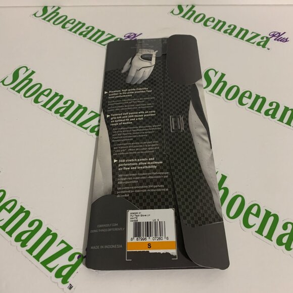 Cobra Golf Glove Pur Tech Left Hand Men Regular S Small White - Picture 3 of 4